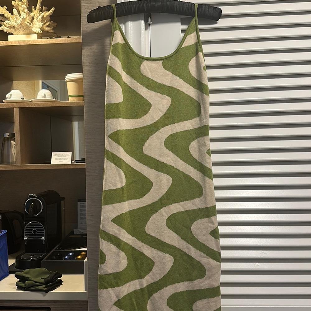Long Green Dress